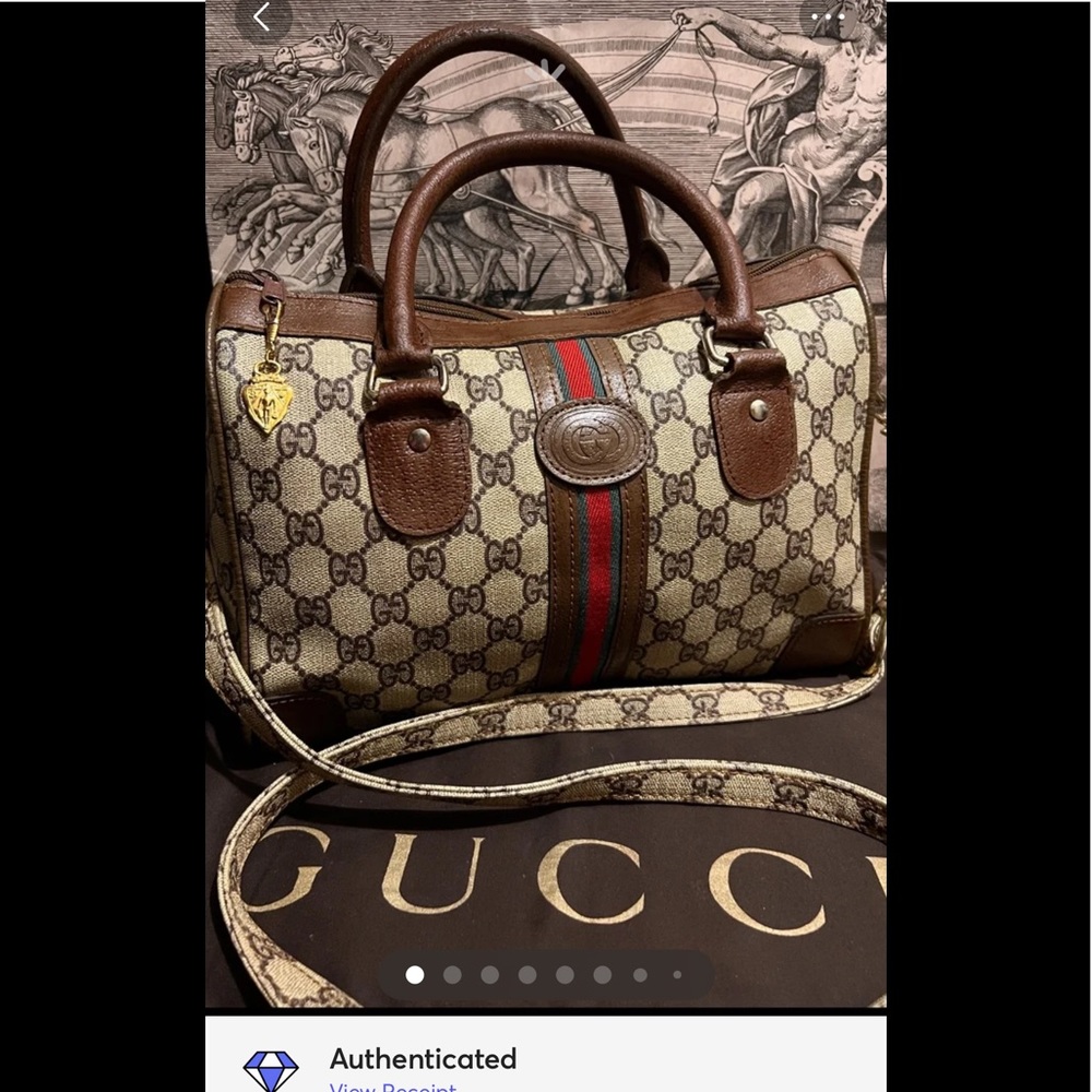 Gucci vintage Boston crossbody bag
